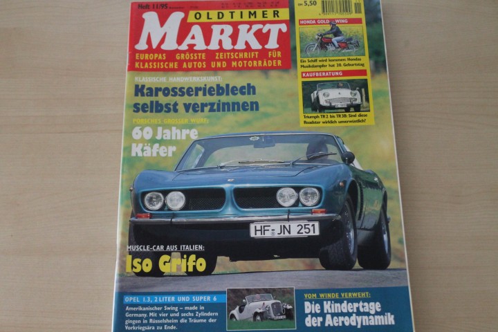 Deckblatt Oldtimer Markt (11/1995)